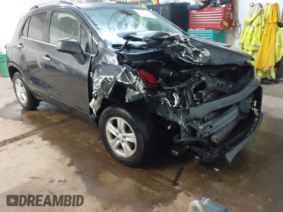 2017 Chevrolet Trax LT with VIN 3GNCJPSBXHL163410, listed as a IAAI auction lot 41585473 with 64,969 mi miles. Bid and sale history available at carsss.com. Image 1.