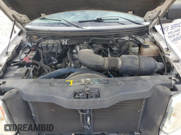 2004 Ford F-150 STX with VIN 1FTRX12W34NA58509, listed as a Copart auction lot 59686855 with 110,777 mi miles and Salvage title. Bid and sale history available at DreamBid. Image 11.