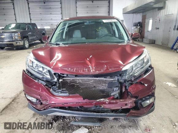 2016 Honda CR-V EX with VIN 2HKRM4H53GH692593, listed as a Copart auction lot 51009815 with 132,337 mi miles and Non Repairable. Bid and sale history available at DreamBid. Image 5.