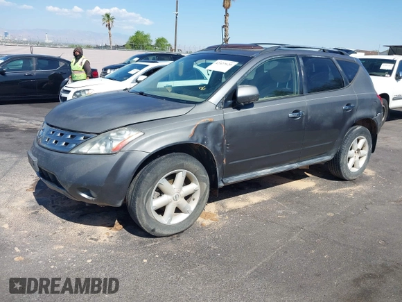 2005 Nissan Murano SL z VIN JN8AZ08W15W426016, wystawiony jako IAAI lot #42427620 z przebiegiem 231 539 mil mil oraz . Historia ofert i sprzedaży dostępna na DreamBid. Obrazek 6.