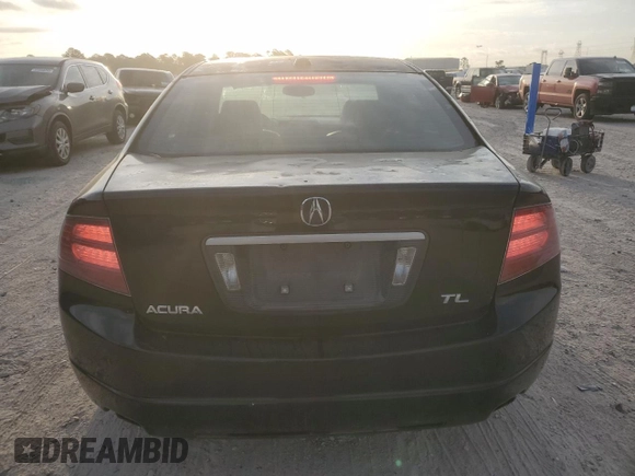 2007 Acura TL with VIN 19UUA66287A045137, listed as a Copart auction lot 53501505 with 91,156 mi miles and Clean Title. Bid and sale history available at carsss.com. Image 6.