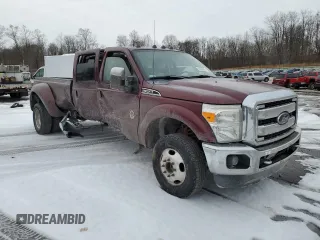 2012 Ford F-350 XL with VIN 1FT8W3DT8CEC65585, listed as a Copart auction lot 43032205 with 173,959 mi miles and Salvage Title. Bid and sale history available at DreamBid. Image 4.