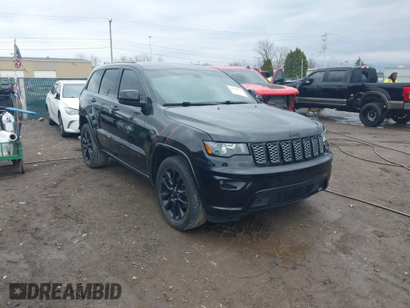 2019 Jeep Grand Cherokee Upland with VIN 1C4RJFAG0KC545958, listed as a IAAI auction lot 41954170 with 120,135 mi miles. Bid and sale history available at carsss.com. Image 1.