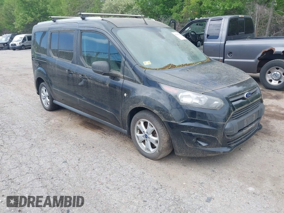 2014 Ford Transit Connect XLT z VIN NM0GE9F78E1155886, wystawiony jako IAAI lot #42261107 z przebiegiem 69 747 mil mil oraz . Historia ofert i sprzedaży dostępna na DreamBid. Obrazek 1.