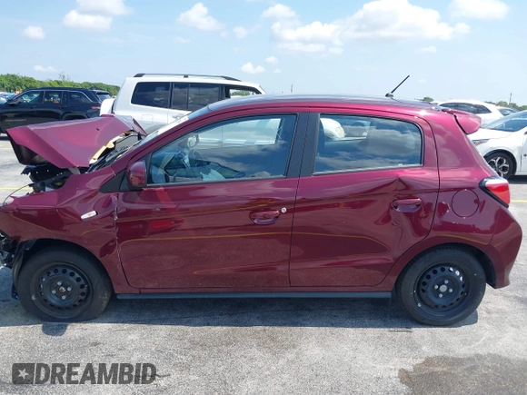 2024 Mitsubishi Mirage ES z VIN ML32AUHJ6RH027490, wystawiony jako IAAI lot #42329588 z przebiegiem 10 236 mil mil oraz . Historia ofert i sprzedaży dostępna na DreamBid. Obrazek 14.