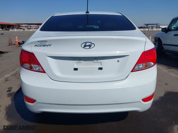 2017 Hyundai Accent SE with VIN KMHCT4AE7HU361814, listed as a IAAI auction lot 41711507 with 23,383 mi miles. Bid and sale history available at carsss.com. Image 17.