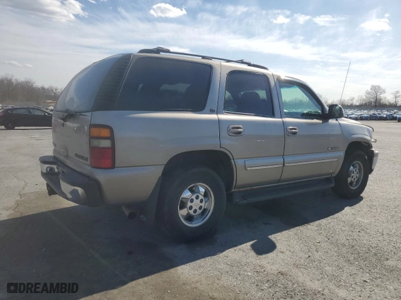 2001 Chevrolet Tahoe LS with VIN 1GNEK13T31J121958, listed as a Copart auction lot 50595085 with 250,364 mi miles and Salvage Title. Bid and sale history available at carsss.com. Image 3.