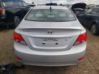 2016 Hyundai Accent SE with VIN KMHCT4AE9GU072335, listed as a Copart auction lot 71236713 with 107,887 mi miles. Bid and sale history available at carsss.com. Image 6.