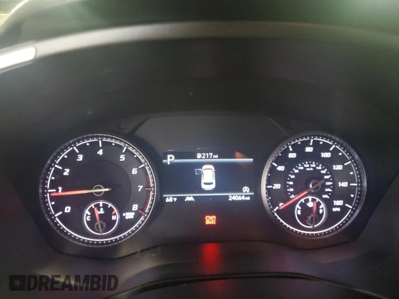 2022 Hyundai Santa Fe SE with VIN 5NMS14AJ4NH403149, listed as a Copart auction lot 58901275 with 24,064 mi miles and Salvage title. Bid and sale history available at DreamBid. Image 9.
