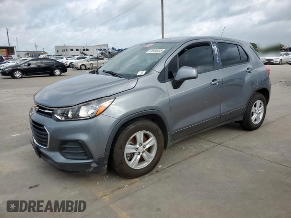 2020 Chevrolet Trax LS with VIN 3GNCJKSB4LL175757, listed as a Copart auction lot 61504935 with 83,028 mi miles and Clean title. Bid and sale history available at DreamBid. Image 1.