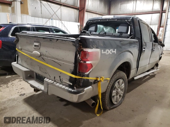 2011 Ford F-150 XL with VIN 1FTFW1EF9BFD15357, listed as a Copart auction lot 49327595 with 182,707 mi miles and Salvage title. Bid and sale history available at DreamBid. Image 3.