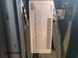 2018 Audi A3 Sedan Premium Plus with VIN WAUJ8GFF7J1081315, listed as a Copart auction lot 46640034 with 56,827 mi miles. Bid and sale history available at carsss.com. Image 12.