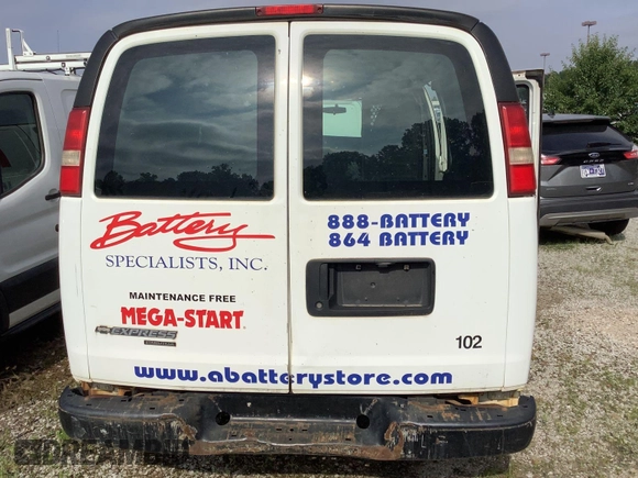 2013 Chevrolet Express Cargo with VIN 1GCZGTCG9D1119386, listed as a IAAI auction lot 42677944 with 370,545 mi miles and . Bid and sale history available at DreamBid. Image 15.