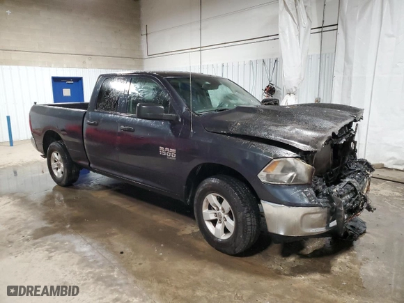 2019 Ram 1500 Classic Tradesman with VIN 1C6RR7FG1KS640260, listed as a Copart auction lot 88518955 with 23,184 mi miles and Salvage Title. Bid and sale history available at carsss.com. Image 4.