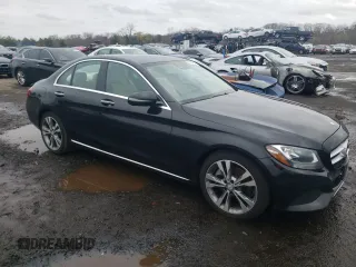 2017 Mercedes-Benz C C 300 with VIN 55SWF4JB9HU196631, listed as a Copart auction lot 52752505 with 84,367 mi miles and Salvage Title. Bid and sale history available at carsss.com. Image 4.