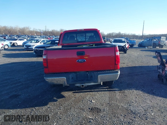 2008 Ford Super Duty F-250 SRW XL with VIN 1FTSX21568EC12510, listed as a IAAI auction lot 41599139 with 159,279 mi miles. Bid and sale history available at carsss.com. Image 17.