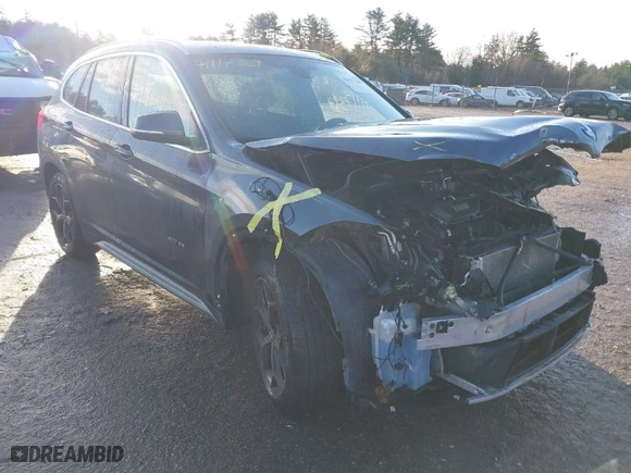 2016 BMW X1 xDrive28i with VIN WBXHT3C30GP881837, listed as a IAAI auction lot 41117389 with 84,157 mi miles. Bid and sale history available at carsss.com. Image 1.