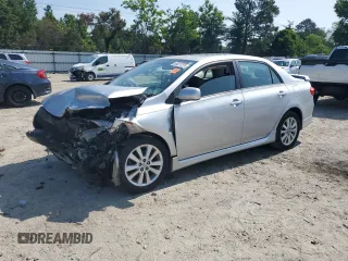 2010 Toyota Corolla with VIN 1NXBU4EE6AZ362929, listed as a Copart auction lot 58221375 with 130,785 mi miles and Salvage title. Bid and sale history available at DreamBid. Image 1.