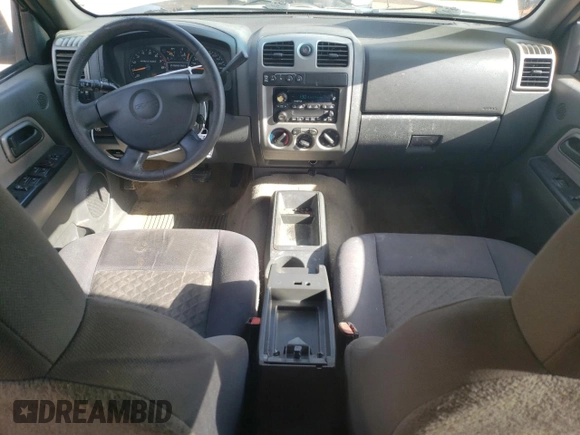 2005 GMC Canyon 1SF SLE Z71 with VIN 1GTDT136858116652, listed as a Copart auction lot 81005184 with 222,917 mi miles and Salvage Title. Bid and sale history available at carsss.com. Image 8.