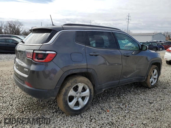 2017 Jeep Compass Latitude with VIN 3C4NJDBB8HT628069, listed as a Copart auction lot 48060445 with 85,991 mi miles and Salvage Title. Bid and sale history available at carsss.com. Image 3.