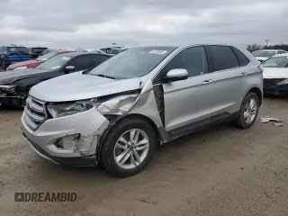 2015 Ford Edge SEL with VIN 2FMTK4J90FBB34876, listed as a Copart auction lot 44138565 with 141,872 mi miles and Clean Title. Bid and sale history available at carsss.com. Image 1.