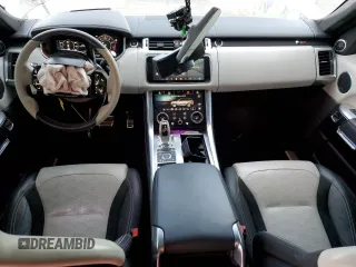 2021 Land Rover Range Rover Sport SVR with VIN SALWZ2RE8MA789212, listed as a Copart auction lot 75075584 with 42,192 mi miles and Salvage Title. Bid and sale history available at DreamBid. Image 8.