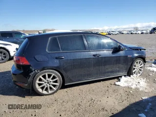 2016 Volkswagen Golf GTI SE with VIN 3VW4T7AU9GM009142, listed as a Copart auction lot 49830165 with 93,248 mi miles and Salvage Title. Bid and sale history available at carsss.com. Image 3.