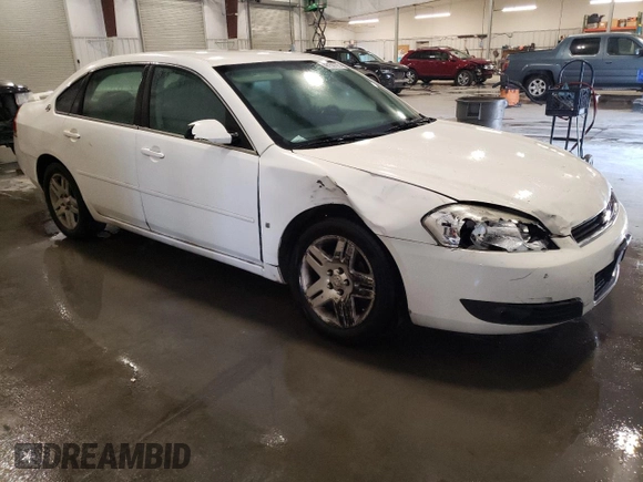 2007 Chevrolet Impala LT with VIN 2G1WC58R379154549, listed as a Copart auction lot 48156765 with 278,373 mi miles and Salvage Title. Bid and sale history available at DreamBid. Image 4.