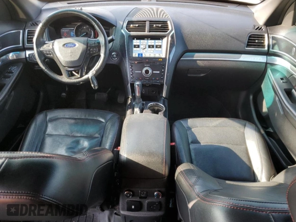 2017 Ford Explorer Sport with VIN 1FM5K8GT8HGA74683, listed as a Copart auction lot 55941375 with 160,898 mi miles and Salvage title. Bid and sale history available at DreamBid. Image 8.