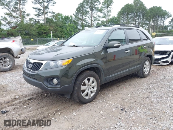2012 Kia Sorento LX with VIN 5XYKT3A65CG254788, listed as a IAAI auction lot 42213355 with 137,772 mi miles and . Bid and sale history available at carsss.com. Image 2.