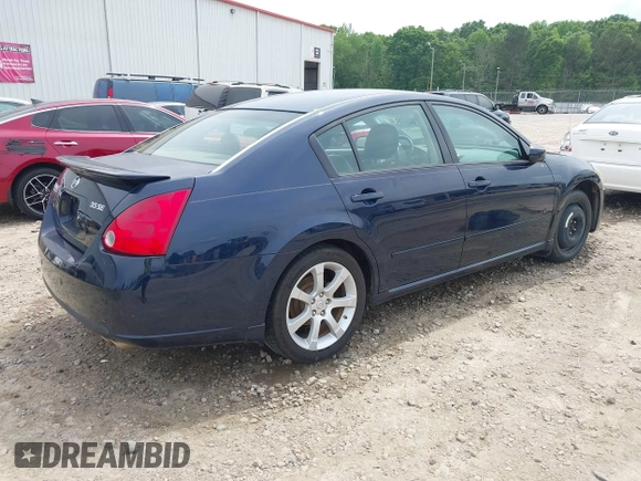 2007 Nissan Maxima SL with VIN 1N4BA41E57C800170, listed as a IAAI auction lot 42090617 with 218,505 mi miles and . Bid and sale history available at DreamBid. Image 4.