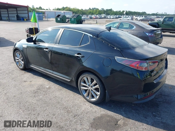 2015 Kia Optima EX with VIN KNAGN4AD7F5090393, listed as a IAAI auction lot 42632332 with 205,227 mi miles and . Bid and sale history available at DreamBid. Image 3.