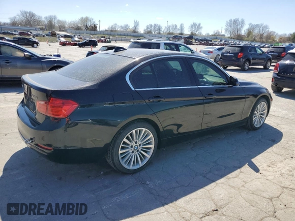 2013 BMW 3 Series 328i xDrive with VIN WBA3B5C59DF597919, listed as a Copart auction lot 50035665 with 105,883 mi miles and Salvage Title. Bid and sale history available at carsss.com. Image 3.