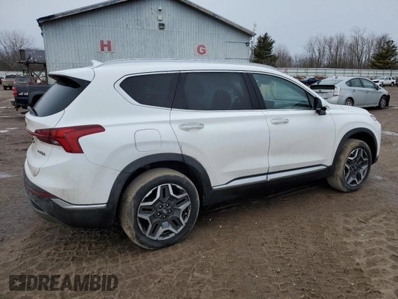 2023 Hyundai Santa Fe Limited z VIN KM8S7DA28PU070002, wystawiony jako Copart lot #47192795 z przebiegiem 29 519 mil mil oraz Nie do naprawy • Non repairable. Historia ofert i sprzedaży dostępna na DreamBid. Obrazek 3.