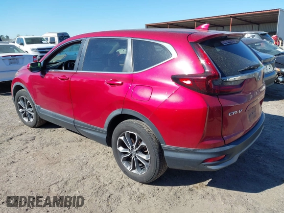 2020 Honda CR-V EX with VIN 5J6RW2H57LL011527, listed as a IAAI auction lot 41886326 with 84,959 mi miles. Bid and sale history available at carsss.com. Image 3.