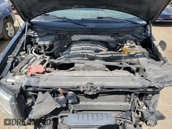 2013 Ford F-150 XL with VIN 1FTFW1ET5DFC70796, listed as a Copart auction lot 63118045 with 151,624 mi miles and Salvage title. Bid and sale history available at DreamBid. Image 11.