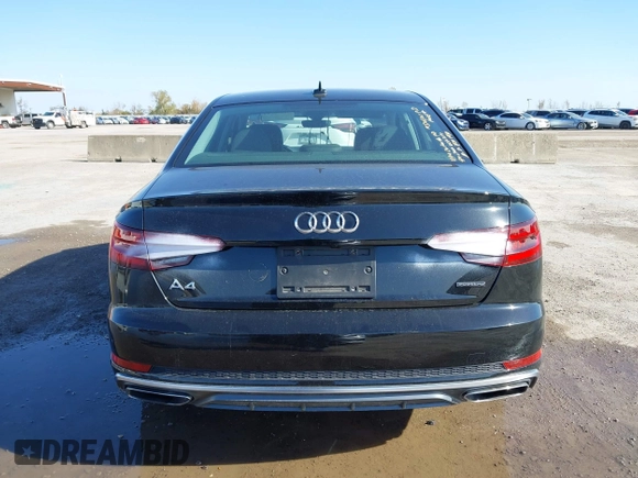 2019 Audi A4 Premium z VIN WAUDNAF40KA024392, wystawiony jako IAAI lot #41045566 z przebiegiem 56 419 mil mil oraz . Historia ofert i sprzedaży dostępna na DreamBid. Obrazek 16.