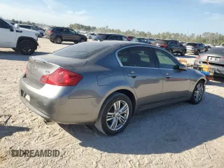 2015 Infiniti Q40 with VIN JN1CV6AP1FM500430, listed as a Copart auction lot 75240454 with 75,222 mi miles and Salvage Title. Bid and sale history available at carsss.com. Image 3.