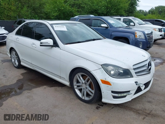 2013 Mercedes-Benz C 300 Sport with VIN WDDGF8AB9DR278169, listed as a IAAI auction lot 42818445 with 145,311 mi miles and . Bid and sale history available at DreamBid. Image 1.