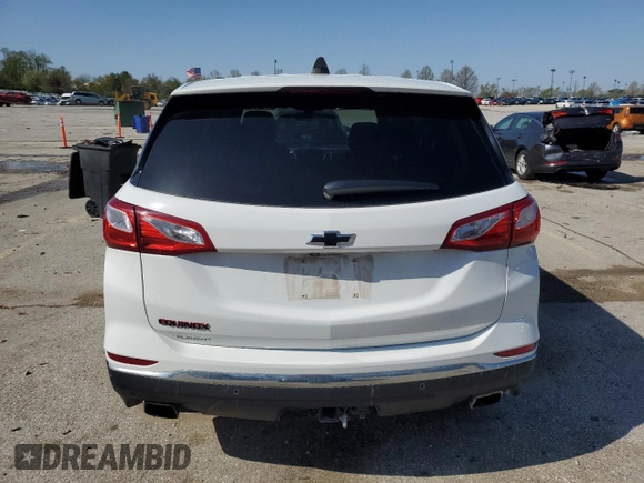 2019 Chevrolet Equinox LT with VIN 2GNAXLEX6K6171487, listed as a Copart auction lot 51326145 with 124,988 mi miles and Salvage Title. Bid and sale history available at DreamBid. Image 6.