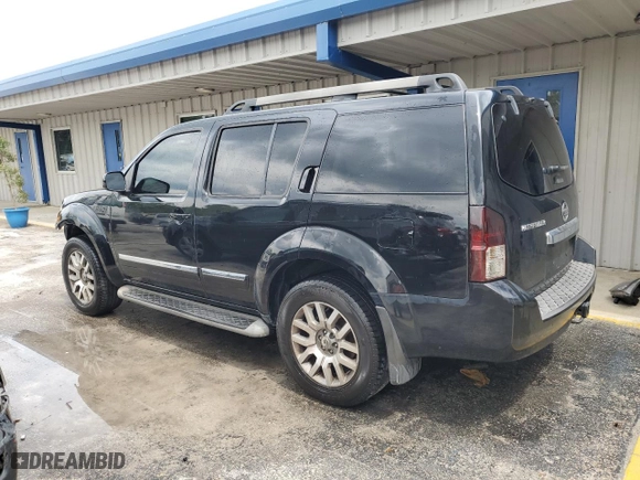 2011 Nissan Pathfinder LE with VIN 5N1AR1NB6BC617457, listed as a Copart auction lot 50340185 with 161,618 mi miles and Salvage Title. Bid and sale history available at carsss.com. Image 2.
