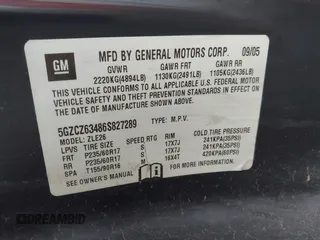 2006 Saturn VUE z VIN 5GZCZ63486S827289, wystawiony jako IAAI lot #41641268 z przebiegiem Nie podano mil oraz . Historia ofert i sprzedaży dostępna na DreamBid. Obrazek 9.