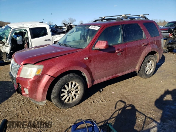 2009 Mercury Mariner Premier z VIN 4M2CU97G59KJ05976, wystawiony jako Copart lot #45646445 z przebiegiem 167 041 mil mil oraz Czysty tytuł • Clean title. Historia ofert i sprzedaży dostępna na DreamBid. Obrazek 1.