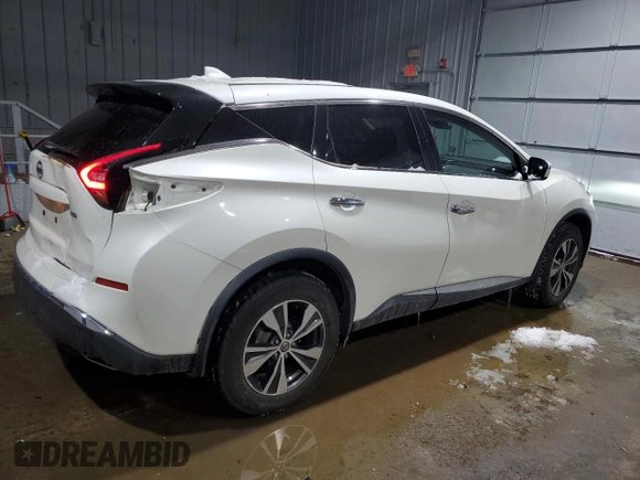 2020 Nissan Murano S with VIN 5N1AZ2AS5LN172727, listed as a Copart auction lot 44793055 with 80,823 mi miles and Salvage Title. Bid and sale history available at DreamBid. Image 3.