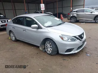 2018 Nissan Sentra SV with VIN 3N1AB7AP4JL656101, listed as a IAAI auction lot 41540865 with 127,634 mi miles. Bid and sale history available at carsss.com. Image 1.