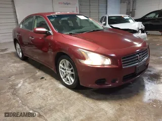 2009 Nissan Maxima 3.5 SV w/Sport Pkg with VIN 1N4AA51E99C845293, listed as a IAAI auction lot 41300963 with 121,353 mi miles. Bid and sale history available at carsss.com. Image 1.