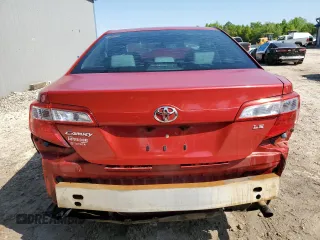 2012 Toyota Camry L with VIN 4T4BF1FK6CR181111, listed as a Copart auction lot 52814475 with 0 mi miles and Salvage Title. Bid and sale history available at carsss.com. Image 6.