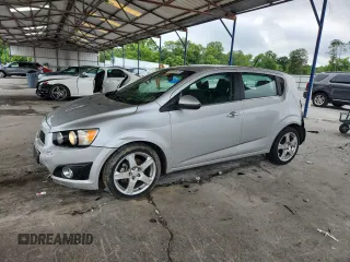 2015 Chevrolet Sonic LTZ with VIN 1G1JE6SBXF4109423, listed as a Copart auction lot 60329525 with 109,126 mi miles and Salvage title. Bid and sale history available at DreamBid. Image 1.