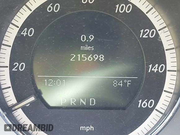 2009 Mercedes-Benz C-Class 3.0L Sport with VIN WDDGF54X09F233877, listed as a IAAI auction lot 42121123 with 215,698 mi miles. Bid and sale history available at carsss.com. Image 7.