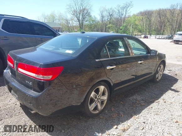 2012 Lincoln MKZ with VIN 3LNHL2GC2CR801499, listed as a IAAI auction lot 42144202 with 168,294 mi miles. Bid and sale history available at carsss.com. Image 4.